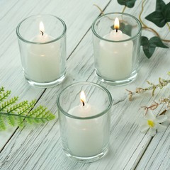 CANDLE HOLDERS Clear Votive Wedding Favor Centerpiece Decorations Wholesale