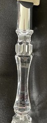 Stainless Steel And Lucite Wedding Cake Serving Set Knife & Cake Vintage New