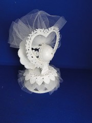 New Vintage Wilton Petite «LaBelle Petite» wedding Cake Top, 106-249