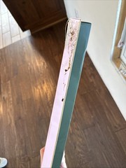 Kate Spade Wedding Cake Server Light Pink With Gold, Serrated Knife And Server