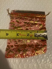 50+ PCS Sheer Coralline Organza Favor Gift Bags Jewelry Pouches Wedding Party /