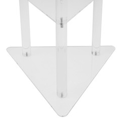 Corner Plant Stand Indoor 3 Tier Tall Acrylic Plant Stand Holder Plant Shelf