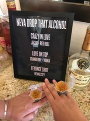 Ring Shaped Fillable Wearable Shot Cups Opening Lids Bachelorette Wedding Party