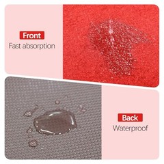900 GSM Extra Thick 3×10 ft Red Carpet Runner for Partys, Polyester Aisle Rug