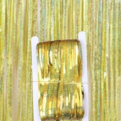 Curtain 1m*2m Door Hanging Decor For Wedding Birthday Party Easy To Install