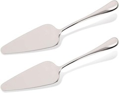 2 Pack Small Cake Pie Server for Wedding, Birthday, Party, Silver | Stainless…