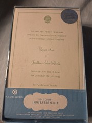 Club Wedd Target 50 Count Invitation Kit