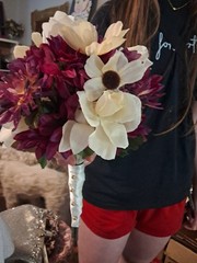 Wedding Bouquet Handmade Faux Flowers