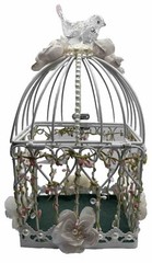 Wedding Centerpiece Cage 12”