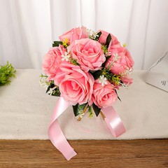 Bouquet Artificial Rose Bridal Bouquets Wedding Flower Bouquet Bride Bridesmaid