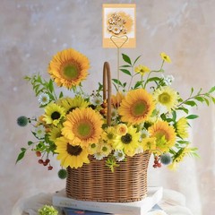 40 Packs Floral Card Holder Picks – Metal Gift Card Holder Sticks for Bouquet…