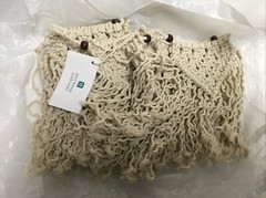 Boho Knit Cream Cotton Macrame Garland – 1.3m ( Talking Tables) NIP