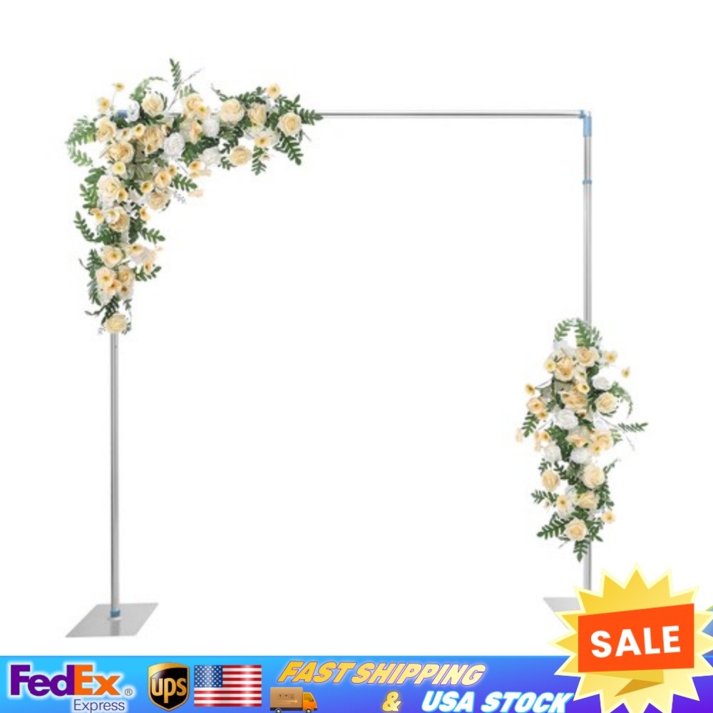 10x10ft Heavy Duty Pipe and Drape Kit Photography Backdrop Stand Telescopic Pipe