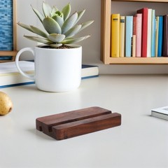 Wood Greeting Card Display Stand Name Holders for Tables Desktop Calendar