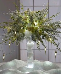 LED FloraLyte Acolyte Lights For Floral Party Event Design Wedding GREEN 10 Pack
