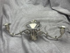 Mullingar Pewter Unity Candle Holder-Celtic Knot-Irish Wedding Ireland A1