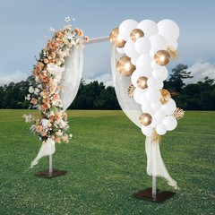 10*10ft Background Holder，Square Wedding Backdrop Rack，Adjustable Backdrop Stand
