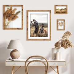 TWING 5×7 Picture Frames Set of 6, Rustic Photo Frames Collage for Wall Decor…