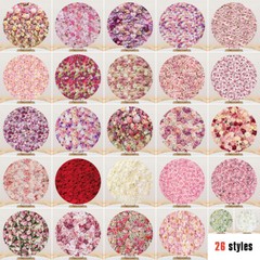 Flowers Wall Round Photography Background Wedding Arch Stand Cover Backdrop