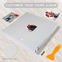 Photo Album Self Adhesive Pages Scrapbook Magnetic Photo Albums for… Fast Ship