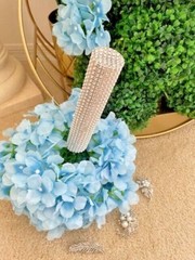 Bling Universal Bouquet Holder Crystal Rhinestone Wedding Bride Bouquet Holder