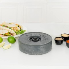 Restaurantware Tortilla Warmer 2 Count 8.5 X 8.5 X 2.3 Inches Plastic Tortilla