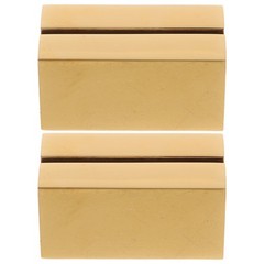 2 Pcs Restaurant Menu Card Clips Reception Table Numbers Holders