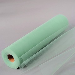 Sage Green TULLE NET FABRIC 18″ wide x 100 yards Bolt Crafts DIY Sewing Wedding