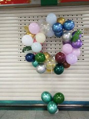 1set 163x69cm Wide Circle Balloon Column Base And Plastic Poles Balloon Arch …