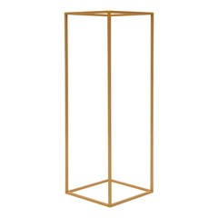 Gold 20 PCS Geometric Flower Stand For Wedding, Flower Stand 10.63*10.63*31.5in