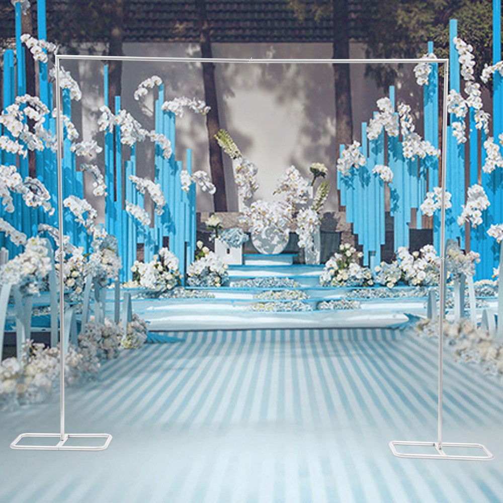 Freestanding Wedding Stand 2*2.1 m Stage Background Rack Party Flower Holder
