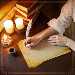 96 Parchment Stationary Paper Sheets – Old Fashion 8.5-x-11-Inch, antique