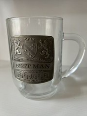 “Maximus Orbis Terrarum” Best Man / Wedding Drinking Glass / Mug