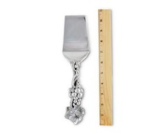 Metal Pie/Cake/Lasagna Server Grape Pattern Sand Casted In Aluminum With Arti…