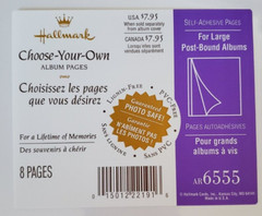 HALLMARK Anniversary Memories Keepsake Photo AAL1000 Album SEALED 8 Refill Pages