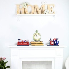 3 Pcs 4th of July Table Centerpieces 250th Anniversary Patriotic Wooden Signs Am