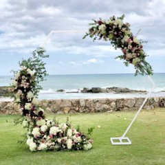 6 Design Wedding Chuppah Framework Arch Stand Curtain Frame Wedding Backdrop Kit