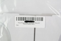 Three Piece Dessert Stand Set White TF
