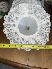 Lot of nine wedding decorations,