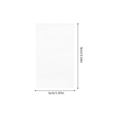 30Pcs Transparent Acrylic Name Card Holders for Wedding and Party Table Display