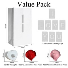 Valentines Day Decorations, Special Night Romantic Decorations – I Love You L…