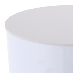 5Pcs White Wedding Round Cylinder Stands Round Display Cylinder Pedestal Stands