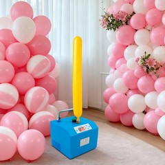 Electric Balloon Pump With Timer And Count Function High Pressure Rechargeable