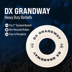1.25Lb Pair Dx Grandway Fitness Change Plates 1.25Lb 2.5Lb 5Lb Pairs Support
