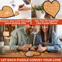 2 Year Anniversary Wooden Gifts for Him Her – Cotton 2Nd Anniversary Wedding Gif