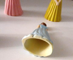 Vintage Debutante Formal Dress Gloves MCM Birthday 60s Cake Topper Hong Kong 3″