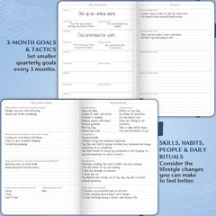 Legend Planner Daily for 3 Months – Undated Monthly Weekly & Daily Planner