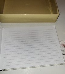 Wedding Guest Book Studio His & Hers Formal Black & White NEW in Original Box