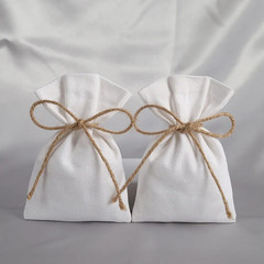 50pcs 9×12-13x18cm Cotton Burlap Jewelry Organizer Wedding Favors Gift Bags NEW