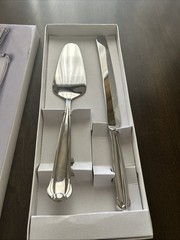 Mikasa Classico Satin Wedding Cake Knife & Server Dessert Stainless Set Korea